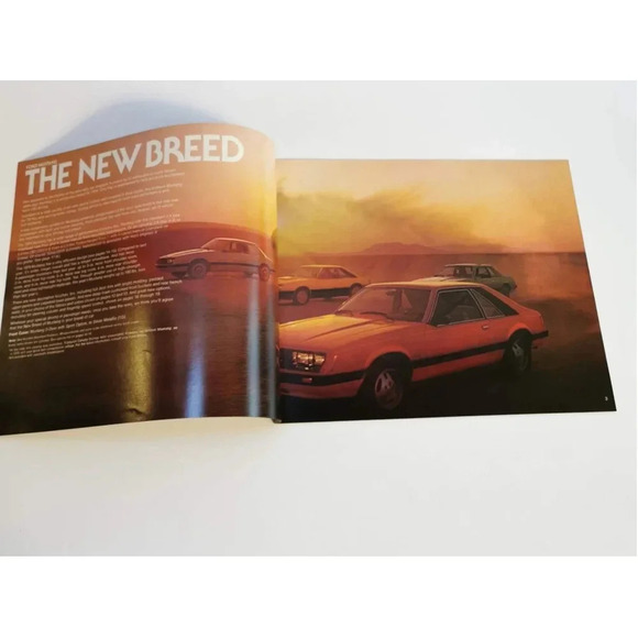 Ford  Mustang Brochure Vintage 1979 Original Car Sales Literature - Picture 3 of 4